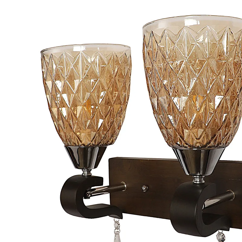 Maura Duo Wooden Wall Lamp media 9