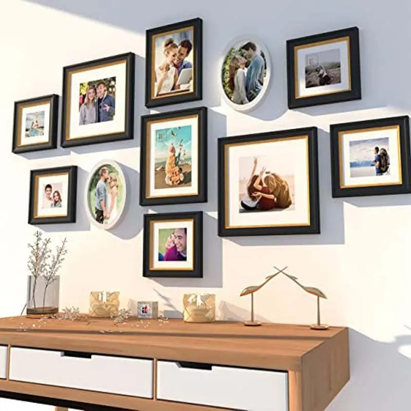 Memories Encased Photo Frame (Black) - Set Of Eleven media 3