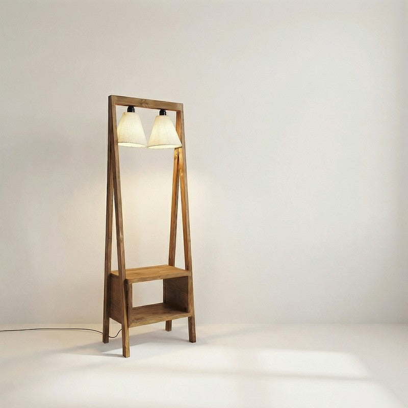 Delvaux Wooden Shelf Floor Lamp media 8