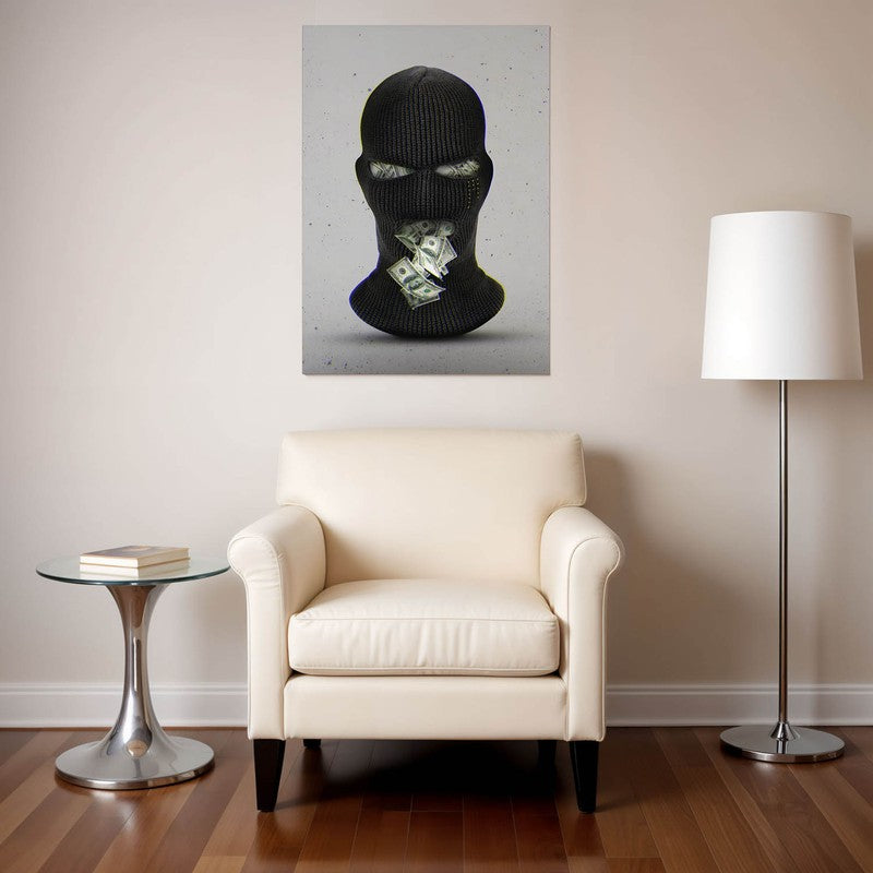 Masked Fortune Wall Poster