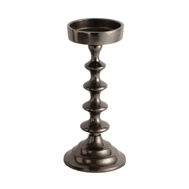 Classic Column Candle Holder - Black media 4