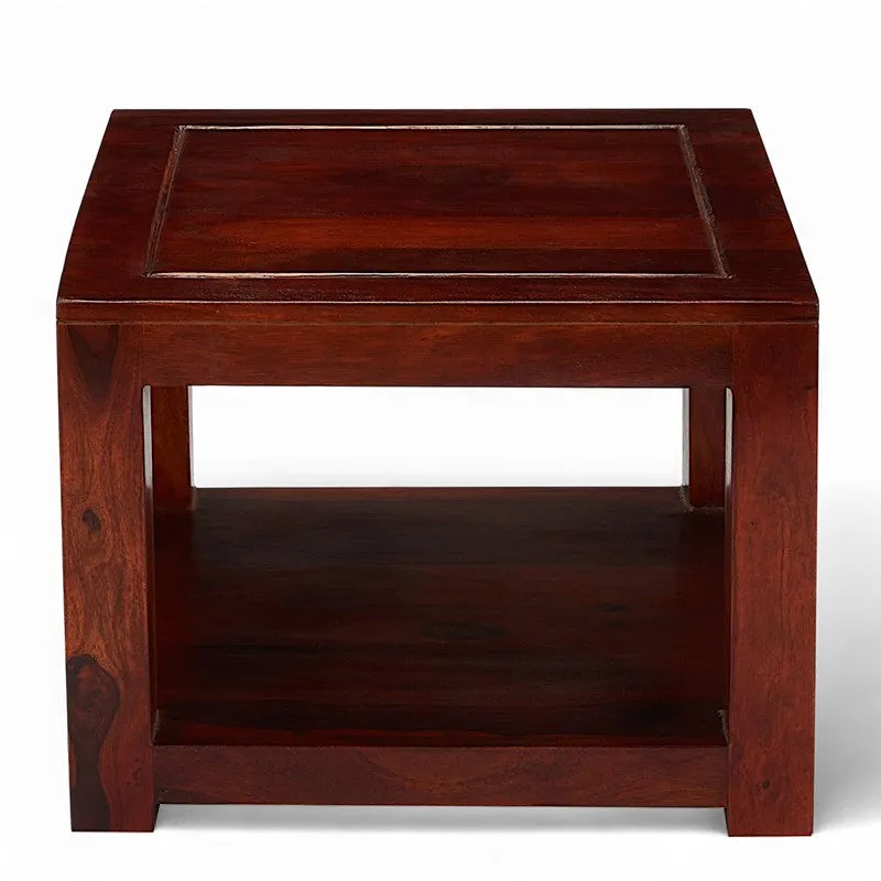 Frixon Sheesham Wooden Center Table - Deep Brown media 4