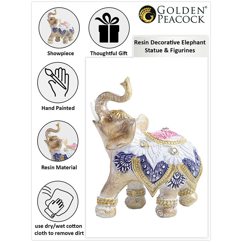 Elephant Duo Showpieces - Set of Two media 5