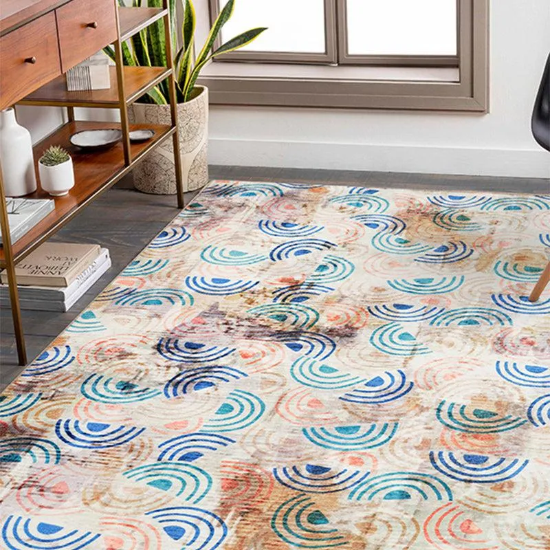 Carter Abstract Carpet - Teal media 3
