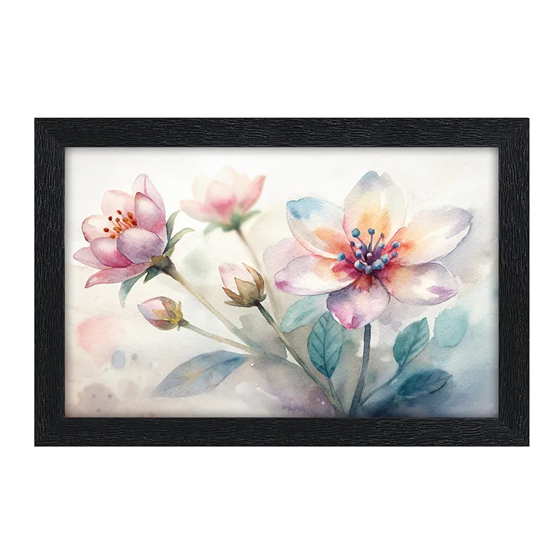 Pastel Petal Wall Painting media 5