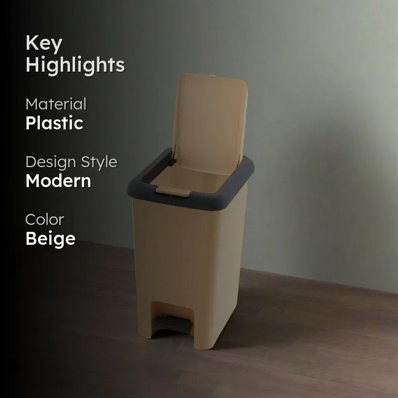 Empto Pedal Dustbin - Beige media 2