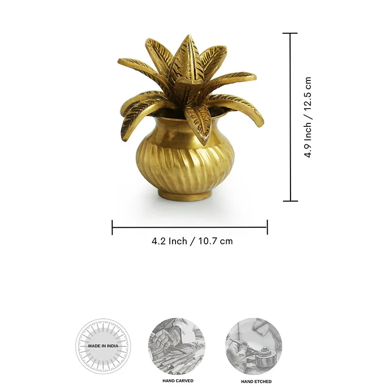 Amrutakumbha Brass Showpiece media 5