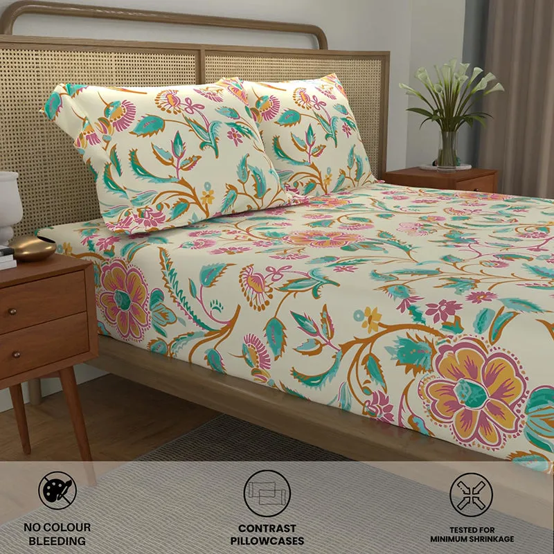 Urban Space Petanova Cotton Bedsheet - 144 TC media 6