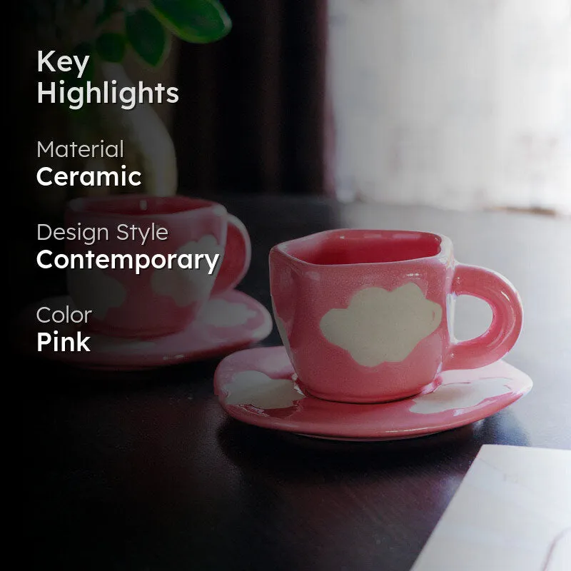 Cloud Brew Cup & Saucer (200 mL) - Four Piece Set media 2