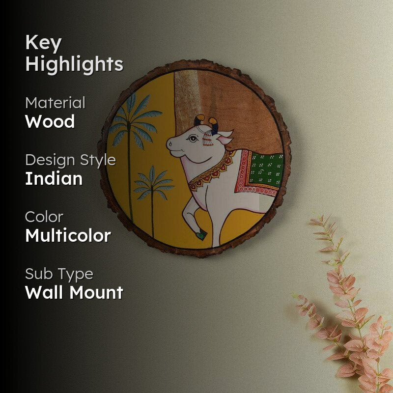 Glory Cow Wooden Wall Accent media 2