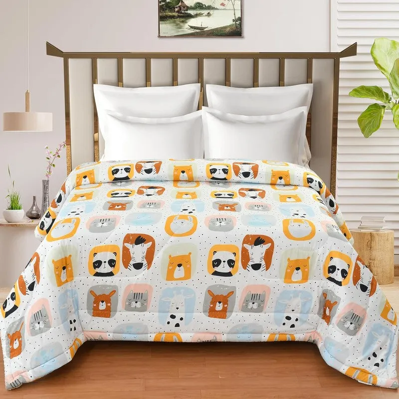 Cute Land Microfiber Kids Comforters - 150 GSM media 1