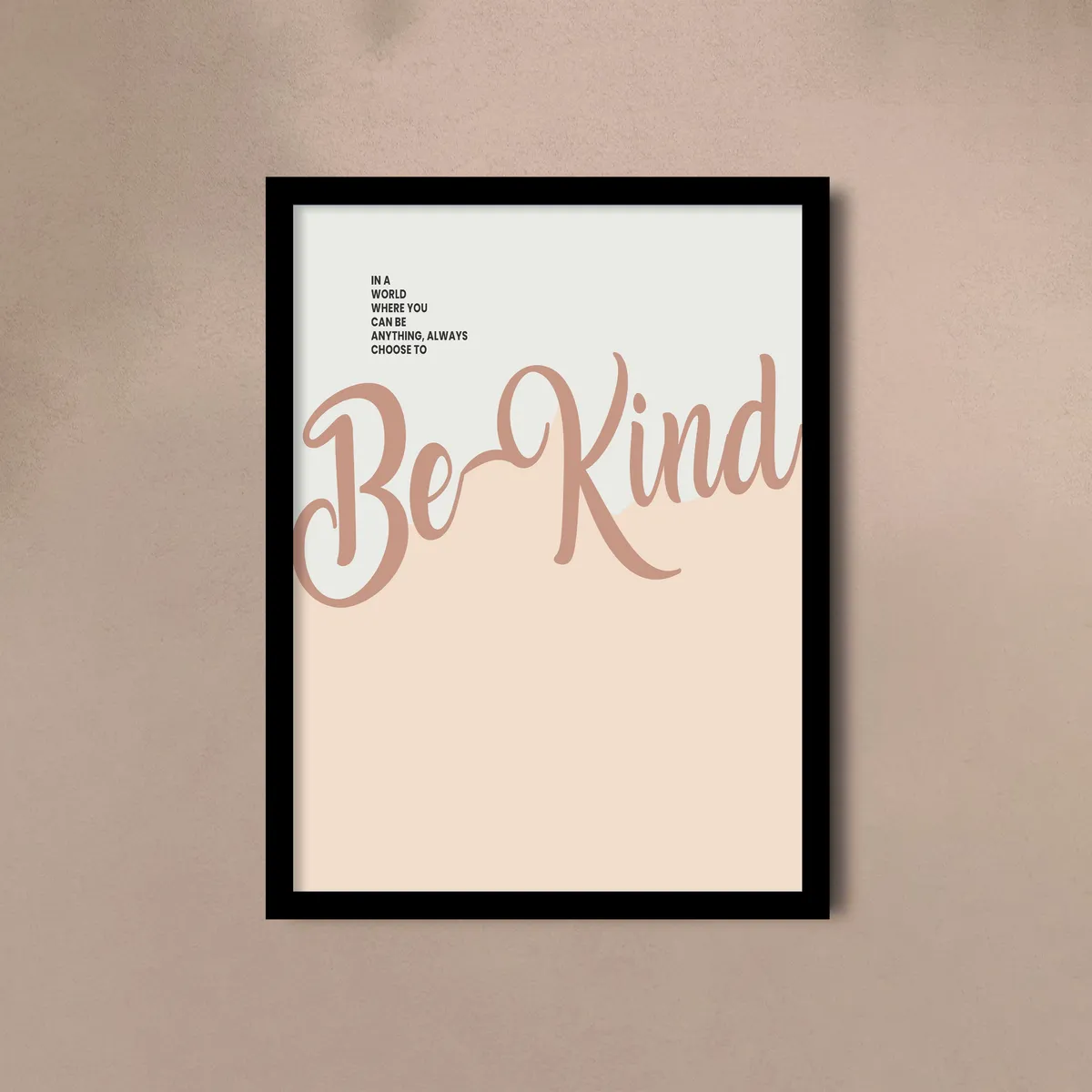 Inspirational Word Wall Painting With Frame - Set Of Four media 11