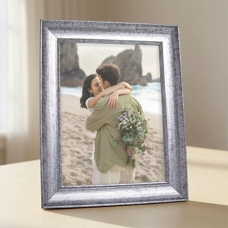 Elegant Vintage Style PVC Photo Frame - Grey media 7