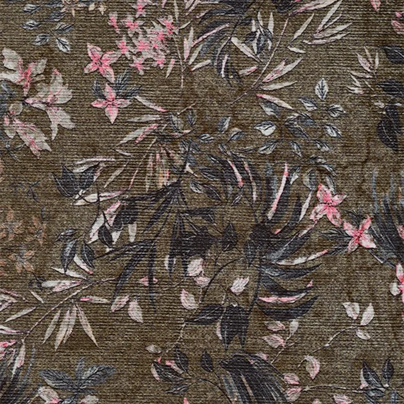 Lily Floral Carpet - Olive media 4