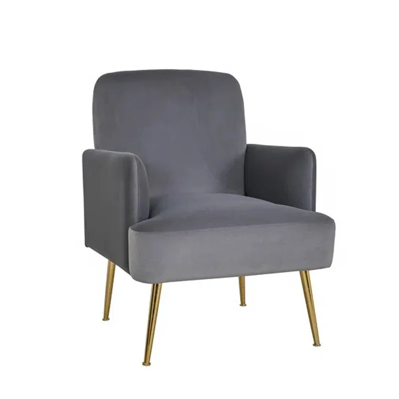 Serenza Neem Wood Accent Chair - Grey media 3