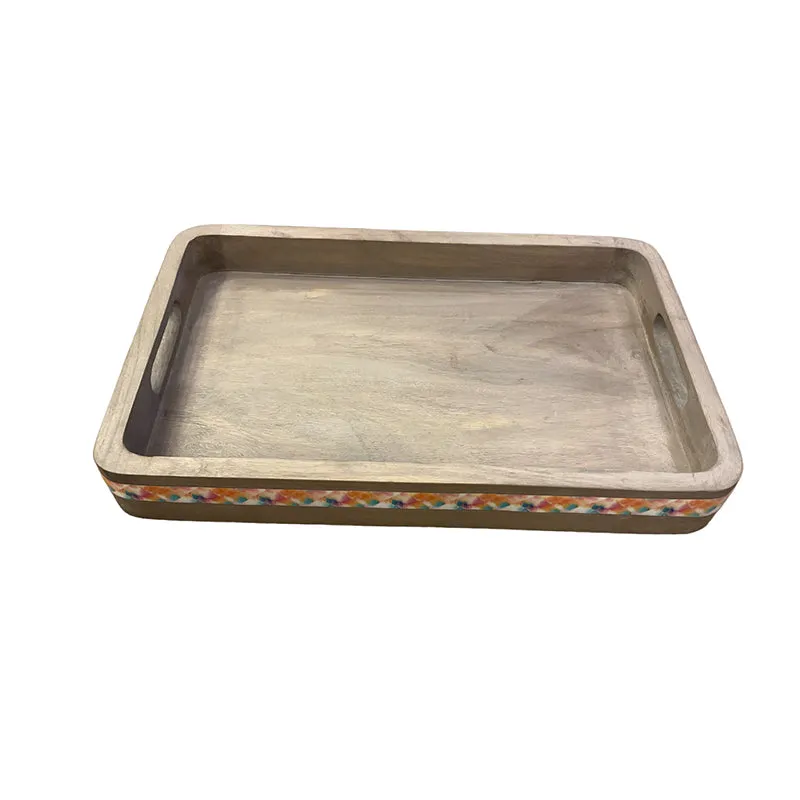 Obara Acacia Wood Tray media 3
