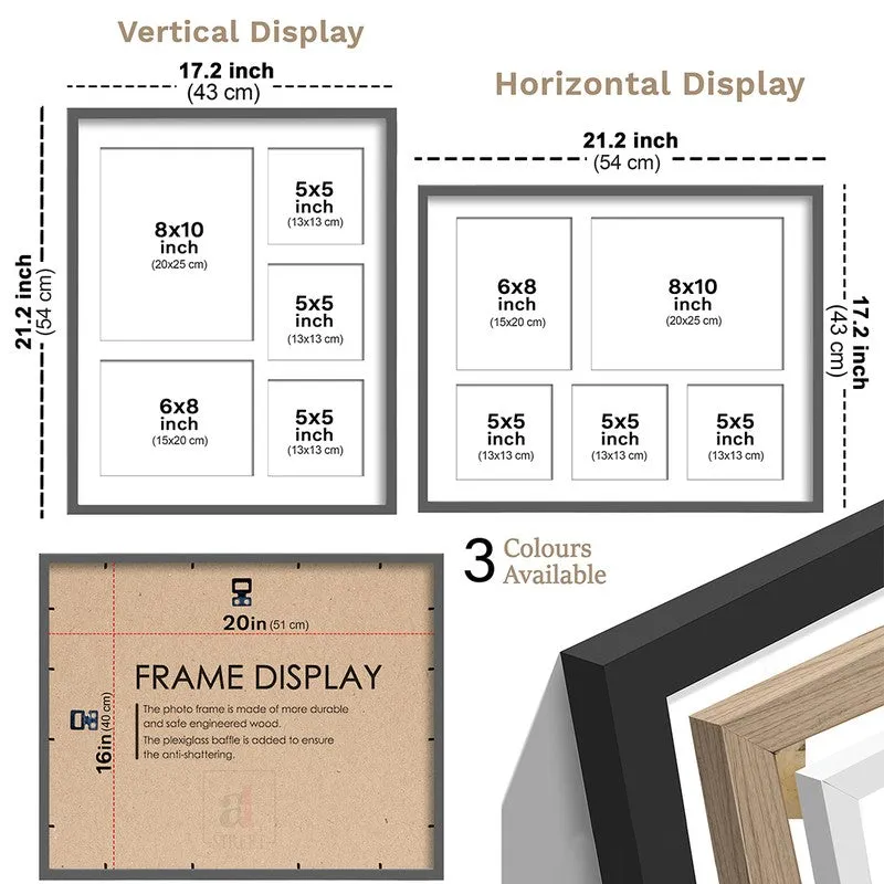 Eterna Collage Photo Frame - Beige media 5