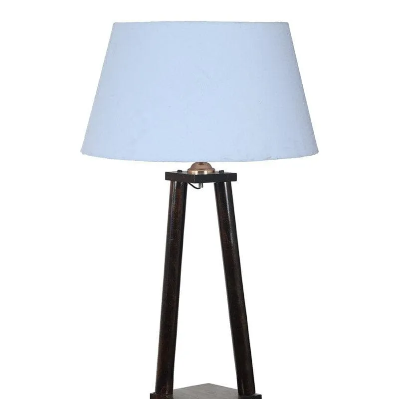 Camella Floor Lamp With Shelf- Soft Blue media 4