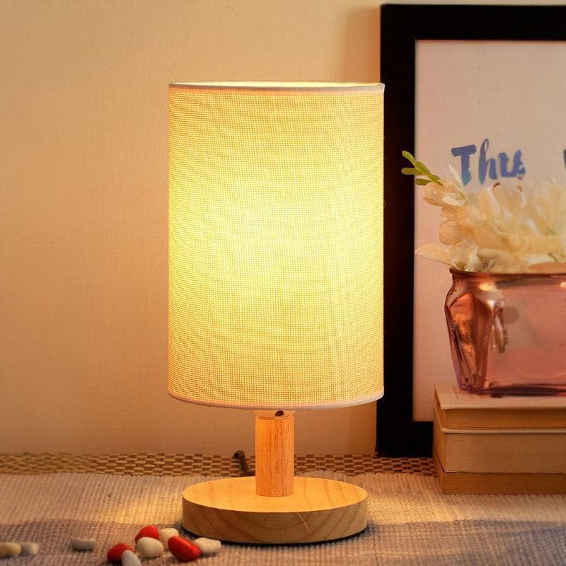 Sonny Fabric Table Lamp - Beige