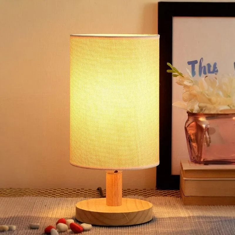 Sonny Fabric Table Lamp - Beige media 1