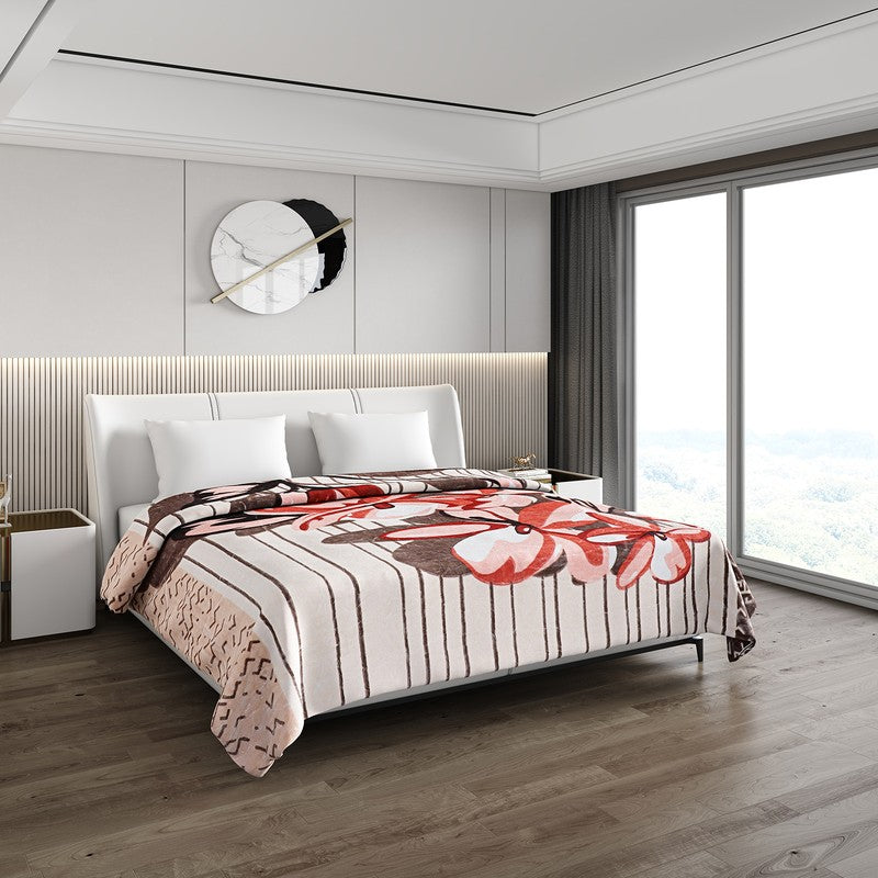 Monte Carlo Blossom Dreamscape Blanket - 900 GSM - Queen/Double