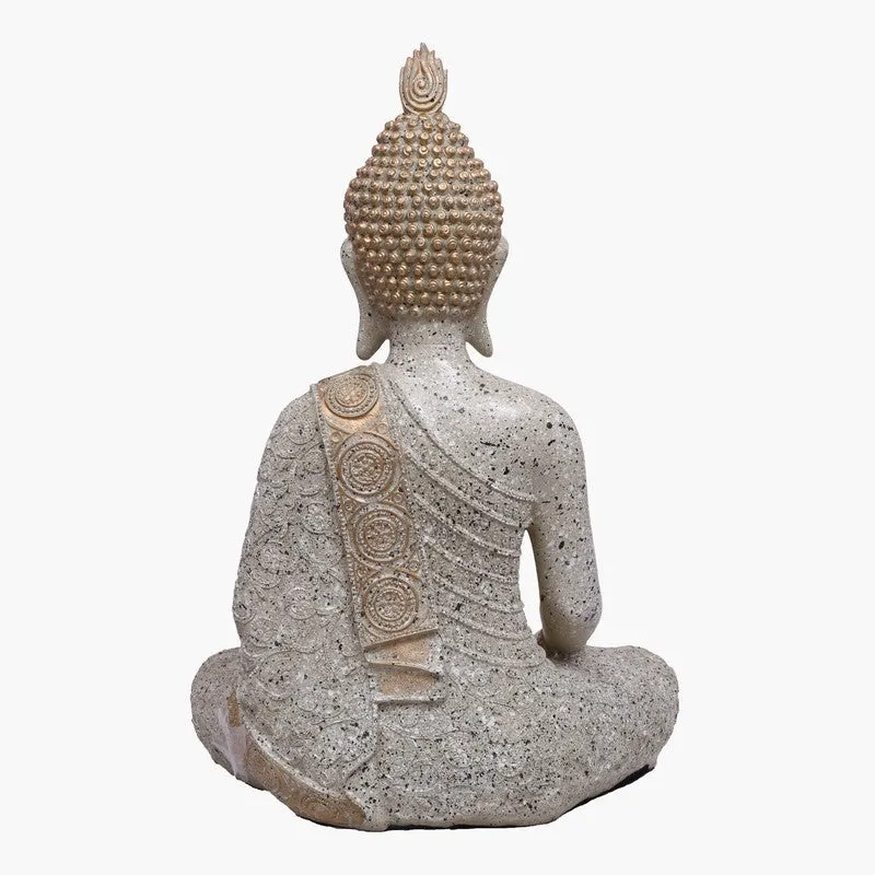 Zen Buddha Polyresin Idol media 5