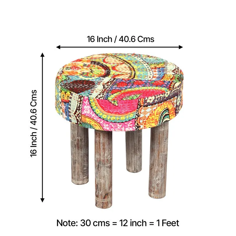 Bexon Sheesham Wooden Bench with Stools (Multicolor) - Three Piece Set media 12