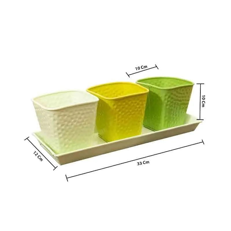 Herbster Planter - Set Of Three media 7