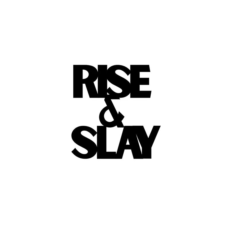 Rise And Slay Iron Wall Accent media 3