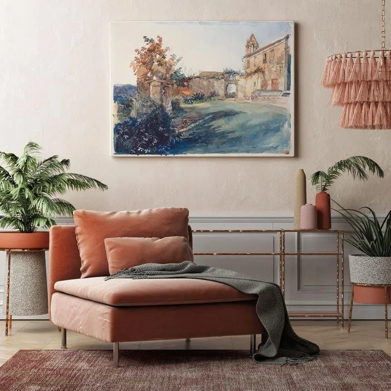 The Evening Canvas Wall Painting - Gallery Wrap media 3