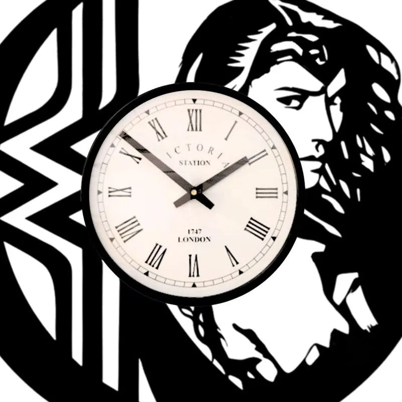 Quantix Steel Analog Wall Clock - Black media 5