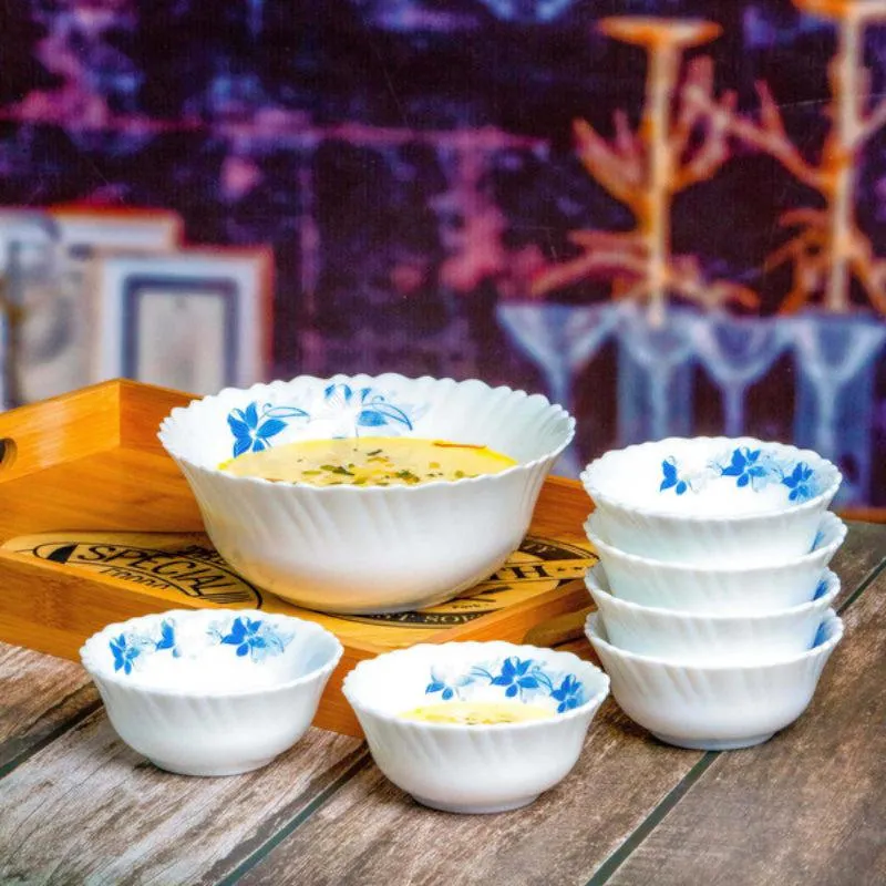 Cello Julia Serving Bowl - Seven Piece Set media 1