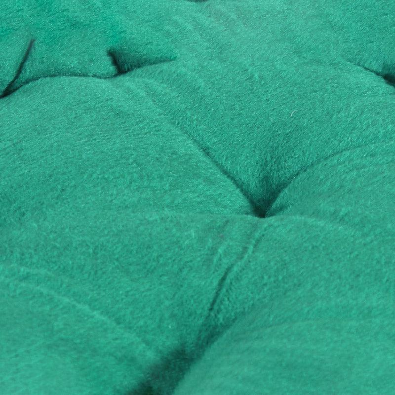 Roe Velvet Floor Cushion - Green media 4