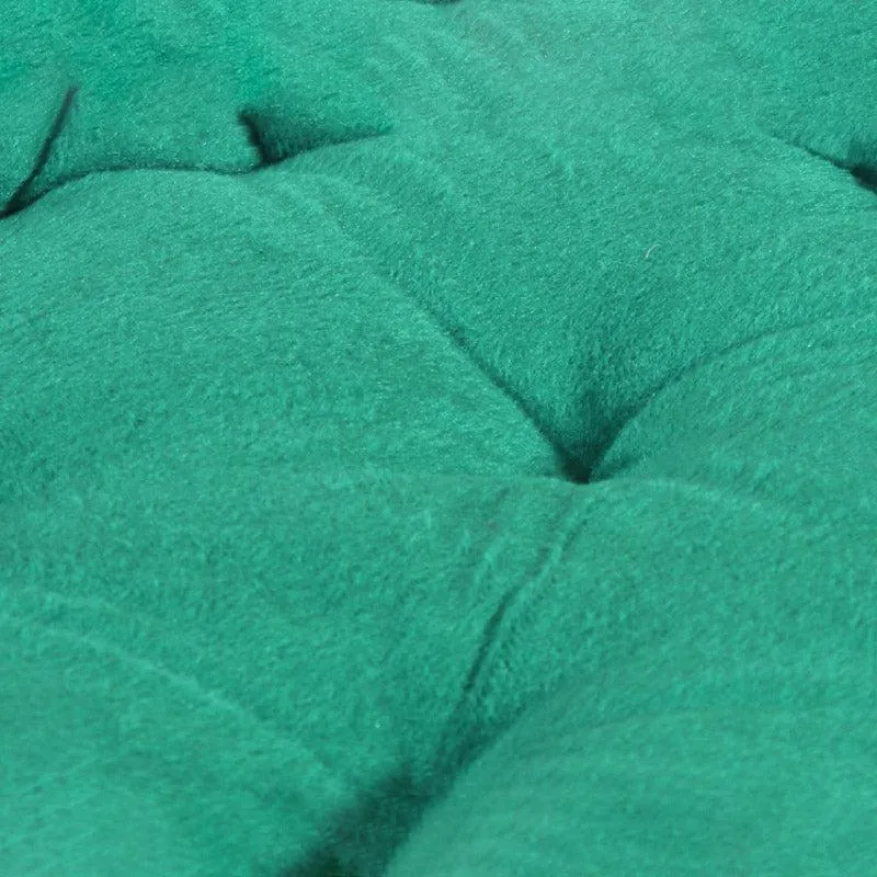 Roe Velvet Floor Cushion - Green media 4