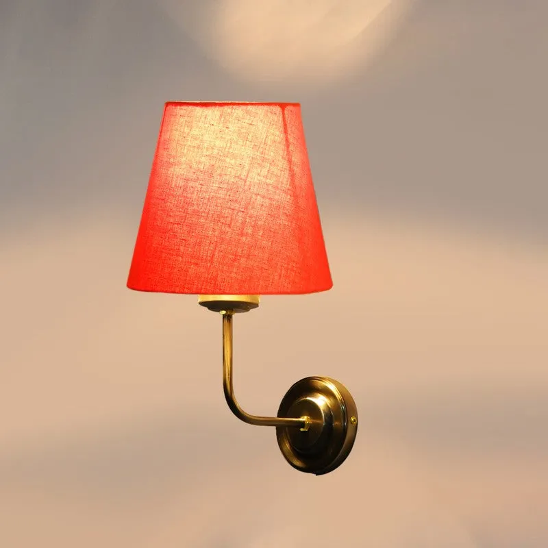 Lumoire Cone Metal Wall Lamp - Gold,Orange media 6