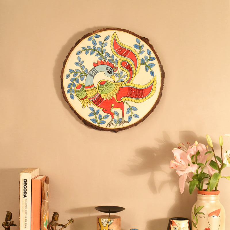 Mayuri Madhubhani Wall Art With Frame
