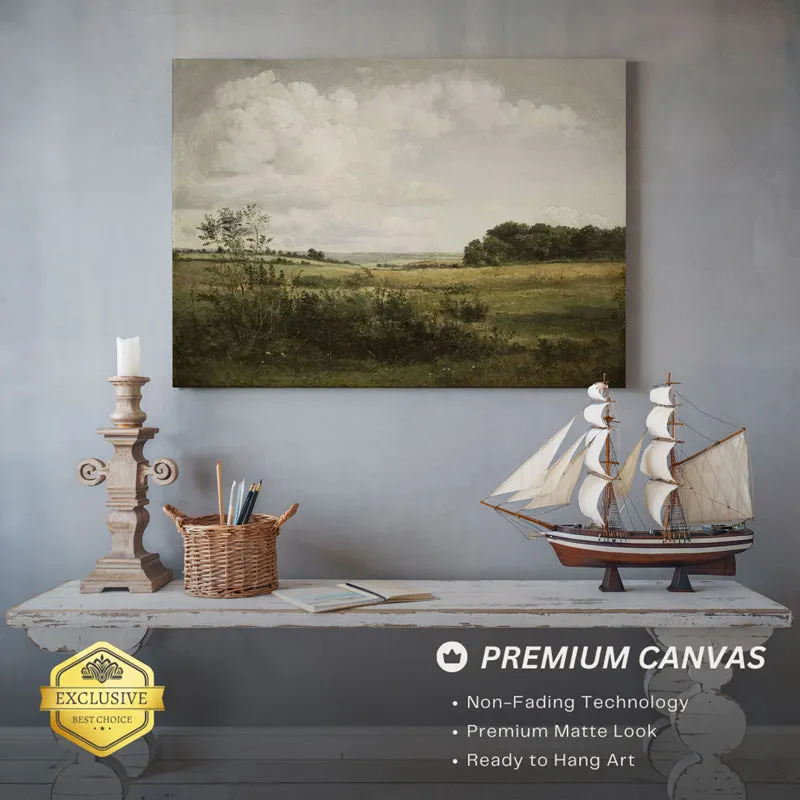 Clouds & Fields Wood Wall Art media 5