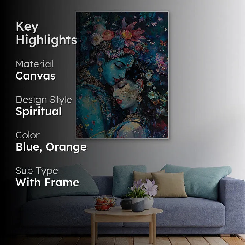Cosmic Woman Canvas Wall Painting media 2