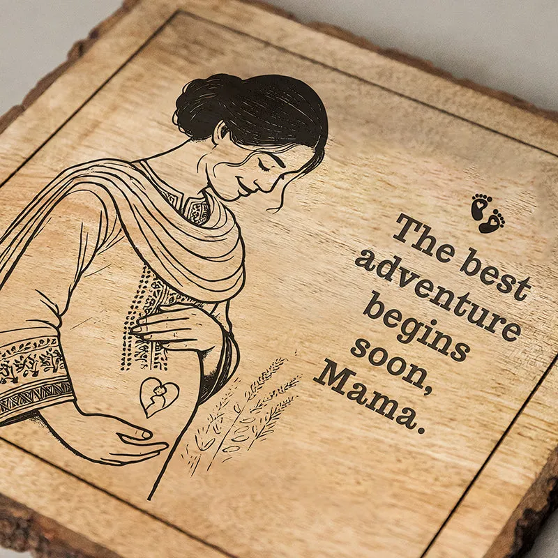 The Best Adventure Wood Showpiece - Square media 4