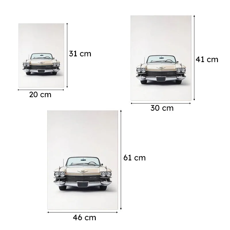 Cadillac Elegance Wall Poster - Beige media 10