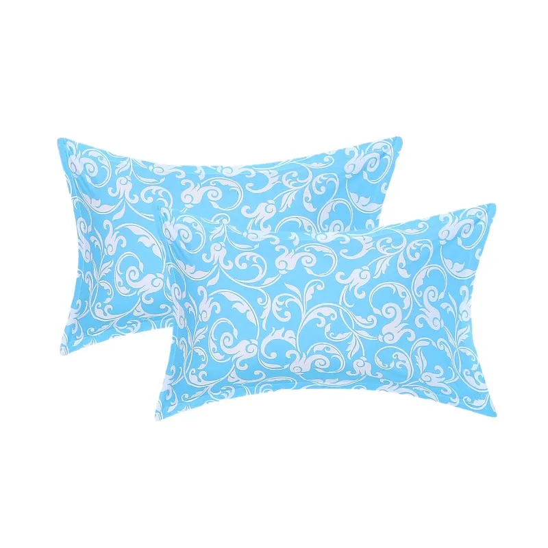Monte Carlo Amrit Paisley Cotton Bedsheet (Blue) - 104 TC media 8