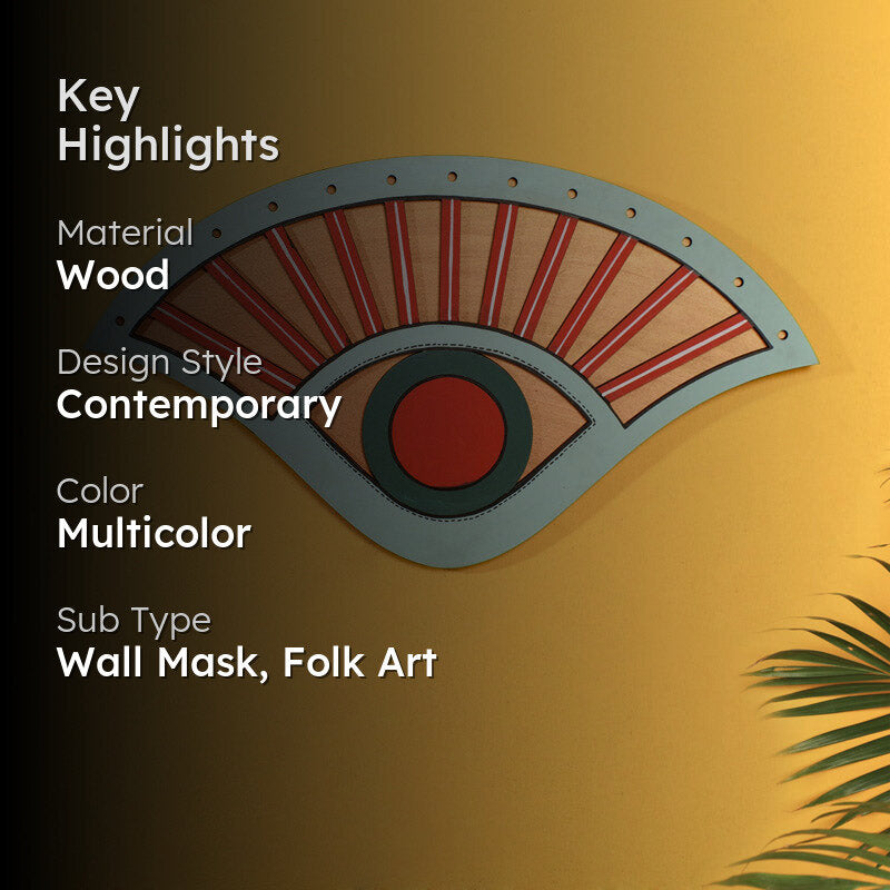 Kajri Wooden Wall Accent media 2