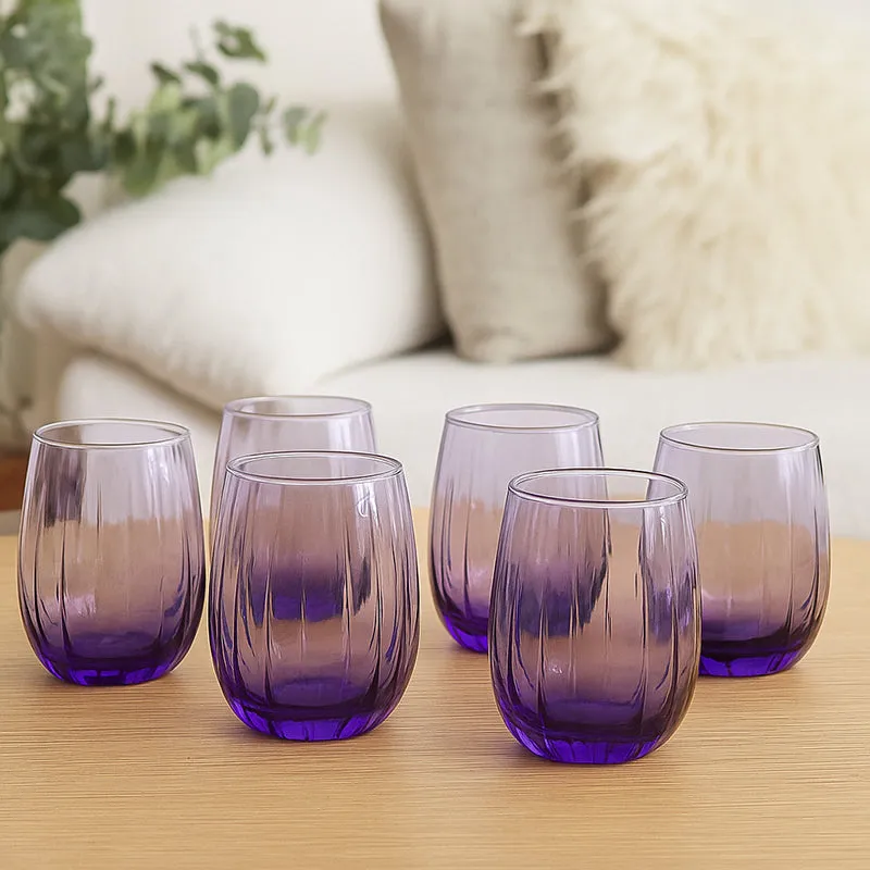 Kenzie Curved Whiskey Glass (380 mL) - Set Of Six media 2