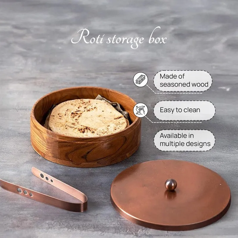 Mahogany Roti Box - Copper media 4