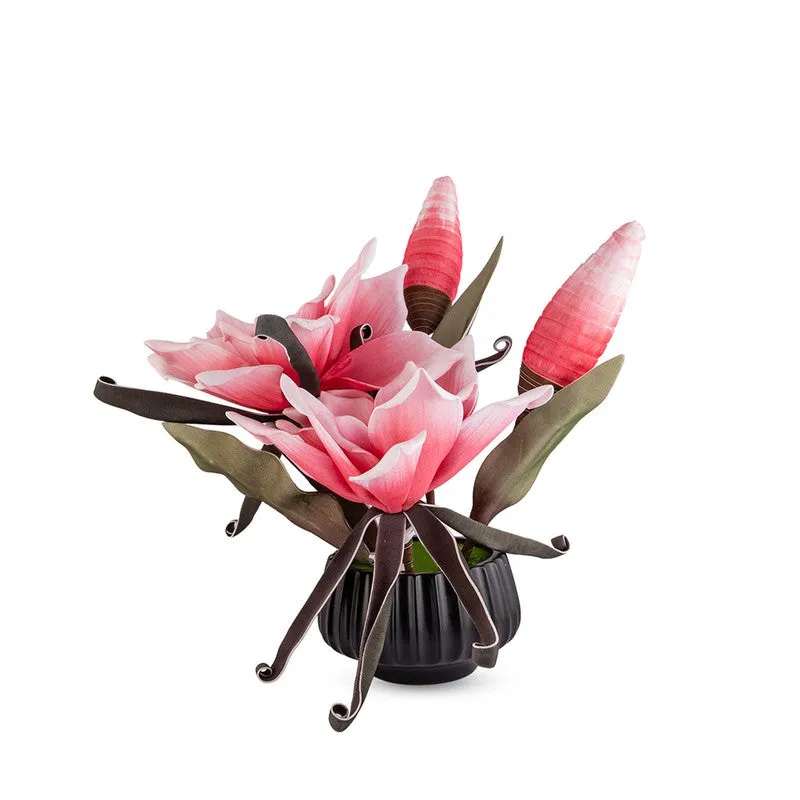 AarviDecor Blush Petal Foam Artificial Flowers media 3