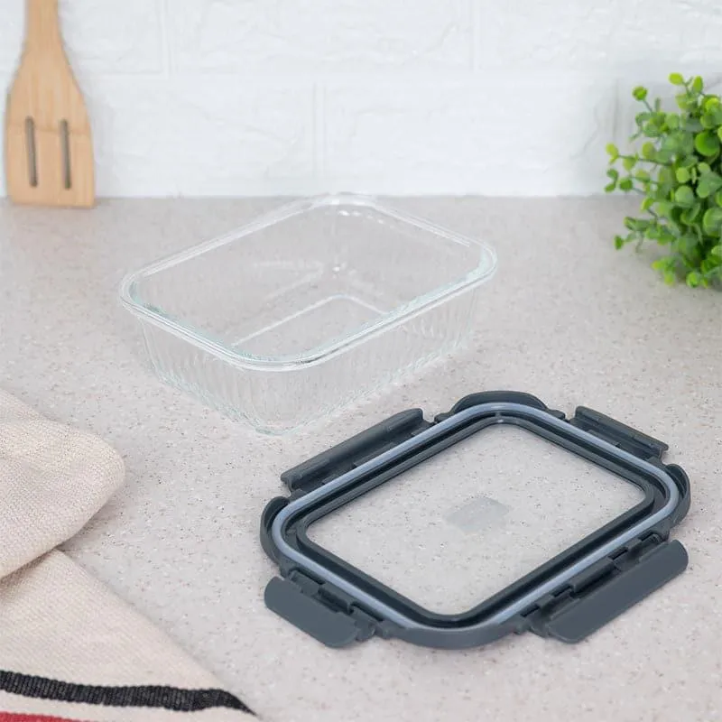 Gata Glass Lunch Box - 1040 ML media 5
