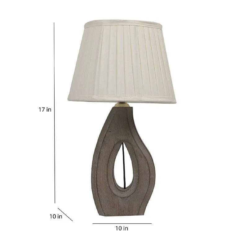 Vesara Cove Fabric Table Lamp - White media 5