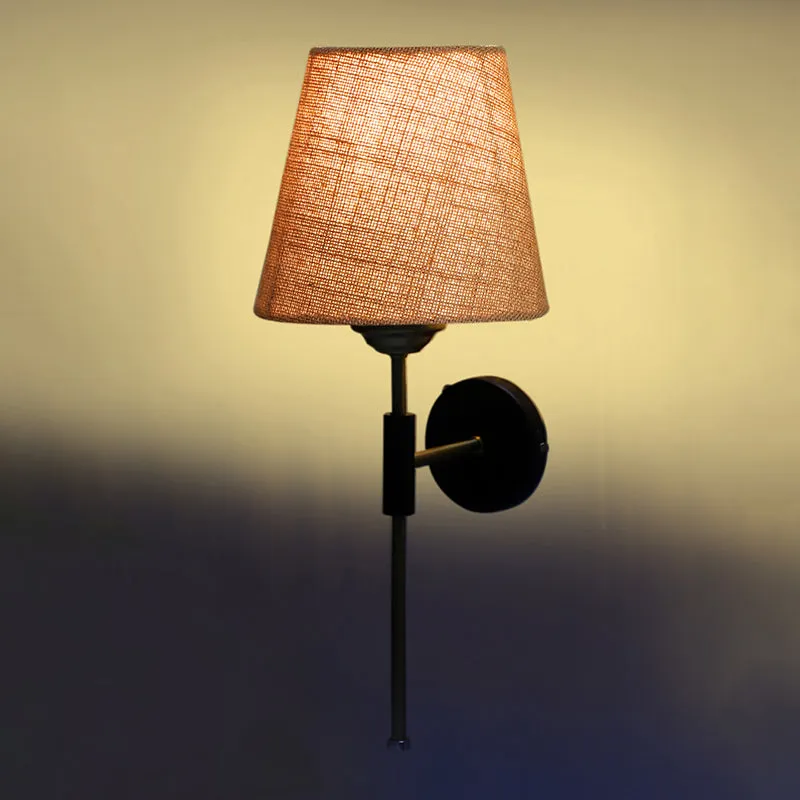 Beryll Jute Wall Lamp - Beige media 5
