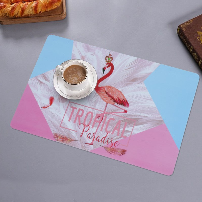 Tropical Flamingo Table Mat
