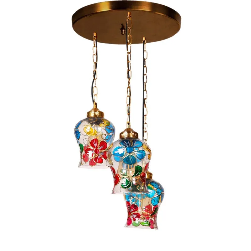 Vibrance Glass Ceiling Lamp - Multicolor media 3